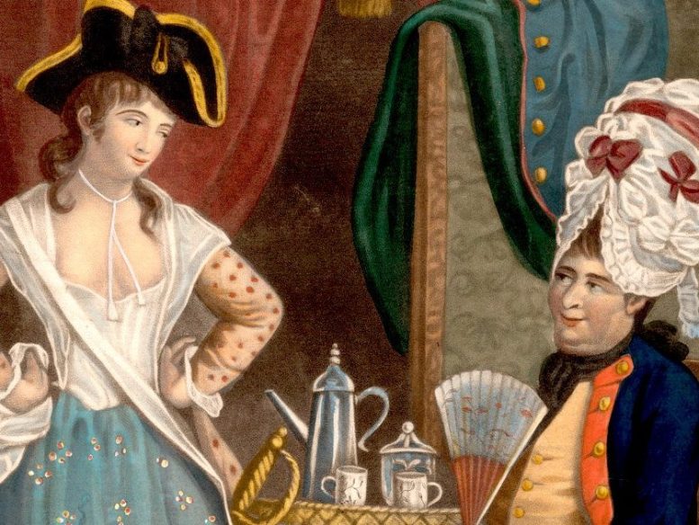 A Morning Frolic, or the Transmutation of the Sexes, by John Collet, c.1780